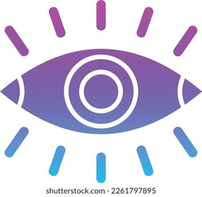 Eye vector icon. Can be used for printing, mobile and web applications.
