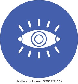 Eye vector icon. Can be used for printing, mobile and web applications.
