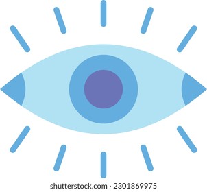 Eye vector icon. Can be used for printing, mobile and web applications.