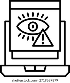 Eye vector icon. Can be used for printing, mobile and web applications.