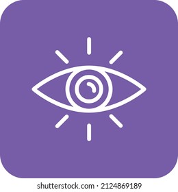 Eye Vector Icon Design Illustration