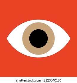 eye vector icon graphic illustration