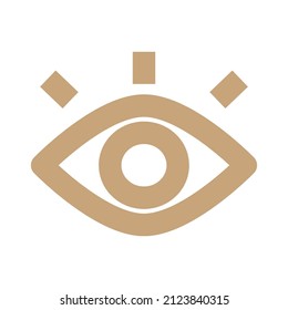 eye vector icon graphic illustration