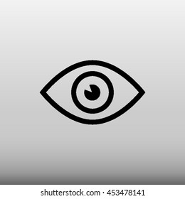 Eye Vector Icon Illustration