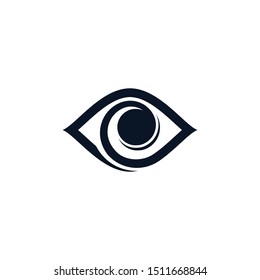 Eye vector icon illustration design
