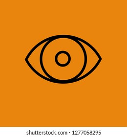 Eye Vector Icon Illustration For Web And Mobile Application.