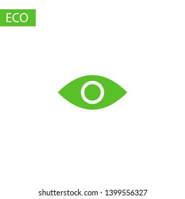 Eye vector icon. Open eye icon, The eye of the beholder. Web design icon. Symbol of the human eye. Vector EPS 10