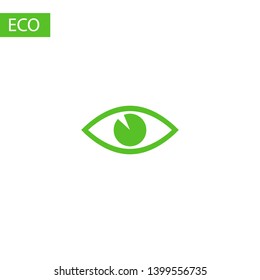 Eye vector icon. Open eye icon, The eye of the beholder. Web design icon. Symbol of the human eye. Vector EPS 10