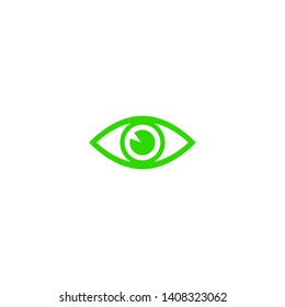 Eye vector icon. Open eye icon, The eye of the beholder. Web design icon. Symbol of the human eye. Vector EPS 10