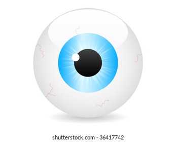 eye vector illustration