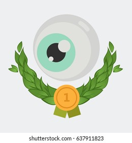 Eye vector illustration