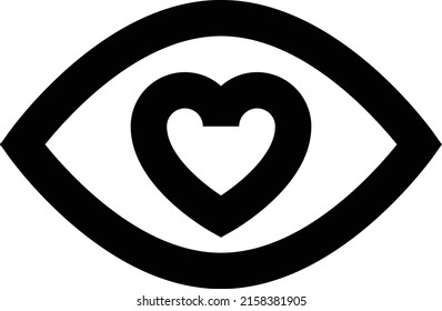 Eye Vector illustration on a transparent background.Premium quality symmbols.Stroke vector icon for concept and graphic design.