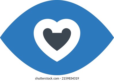 Ilustración del vector ocular en un fondo transparente.Símbolos de calidad premium.Icono vector glifos para el diseño de conceptos y gráficos. 
