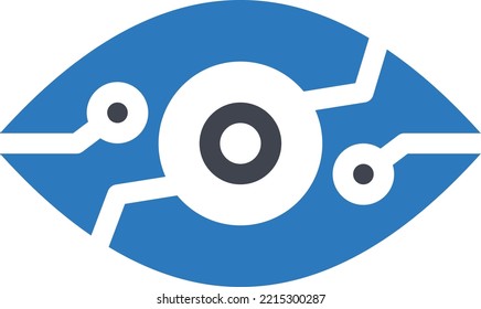 eye Vector illustration on a transparent background. Premium quality symmbols. Glyphs vector icons for concept and graphic design. 


