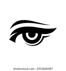 Eye Vector Logo Design Template