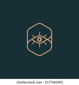 Eye vector logo. Eye icon. Vector