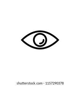 Eye Vector Logo. Vision Icon