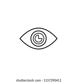 Eye Vector Logo. Vision Icon