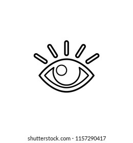 Eye Vector Logo. Vision Icon