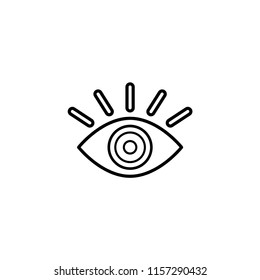 Eye Vector Logo. Vision Icon
