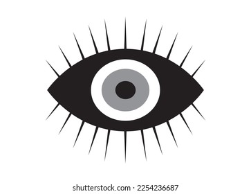 Eye vector For Print, Eye Clipart, Eye vector Illustration