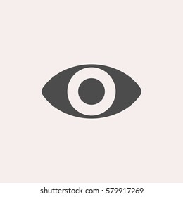 Eye Vector. View Icon