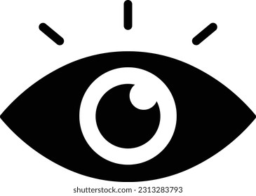 vista de ojos encontrar ver cámara Glifo