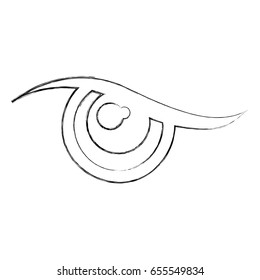 eye view symbol icon