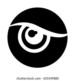 eye view symbol icon