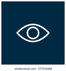 Eye view vector icon