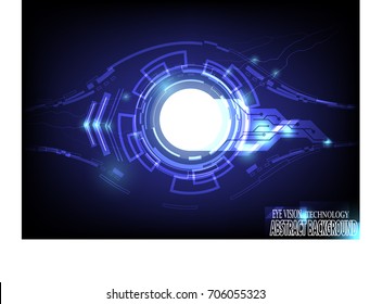 Eye vision abstract background