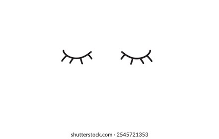 eye vision element black color shape vector illustration design symbol design eyeball icon eyesight abstract optical human view art concept art lens simple modern face curve iris flat web pretty draw