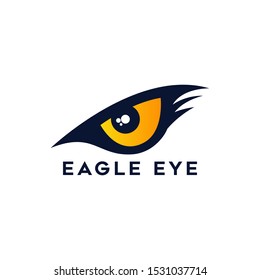 Eye vision icon logo vector illustration