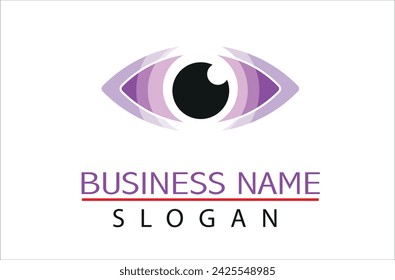 
Eye vision icon. Vector illustration. Symbol of vision, search, eye logotype