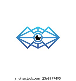 Eye Vision Logo Design Icon Symbol