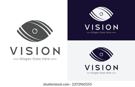 Logo-Design für Augensicht siehe Augentechnik-Logotyp