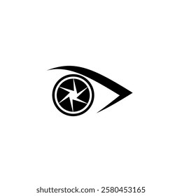 eye vision logo vector, can be use on all media, because made with high resolution