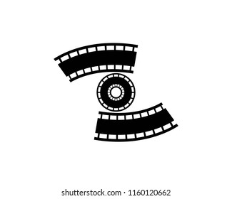 Eye vision logo vector template