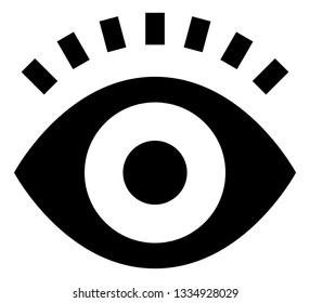 Eye Vision Look See Vector Icon