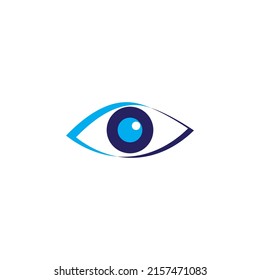 Eye vision optic free vector design