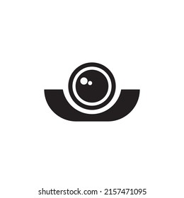 Eye vision optic free vector design
