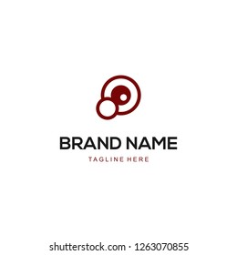 Eye Vision Outline Creative Abstract Business Modern Logo