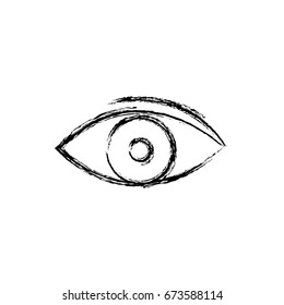 eye vision surveillance system security concept