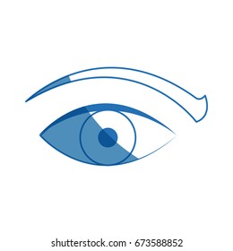 eye vision surveillance system security concept