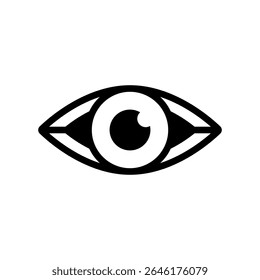 Ojo, visión, tecnología Logotipo Plantilla