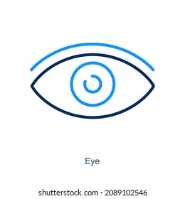 Eye Visualize Icon Concept Stock Vector (Royalty Free) 2089102546 ...