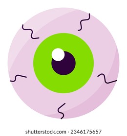 eye watch halloween scary see element icon