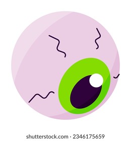 eye watch halloween scary see element icon