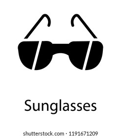 An eye wear with colored glasses with the background o sunshine depicting shades 
