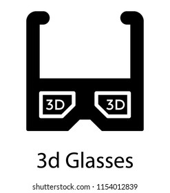
An eye wear with the large sizes glasses in it showing 3d glasses 
